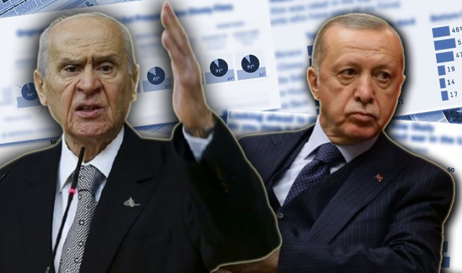 Son ankette çarpıcı sonuç: Bahçeli’nin ‘Öcalan’ çıkışı sonrası AKP ve MHP oylarında büyük düşüş!